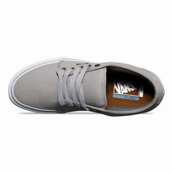 Panske Tenisky Vans Chukka Low Siva/Biele VA37FXKQJ